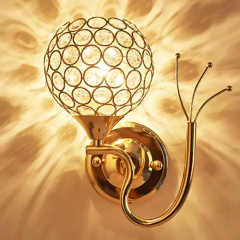 LED Crystal Wall Lamp Lumi Elegant Design Energy Efficient tag1