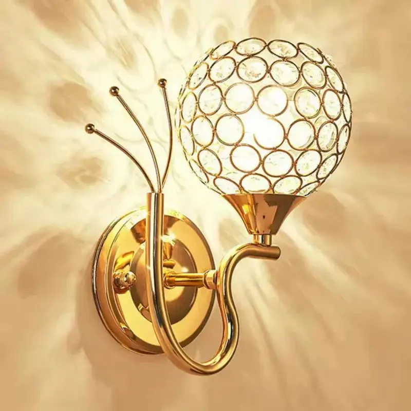 LED Crystal Wall Lamp Lumi Elegant Design Energy Efficient tag1