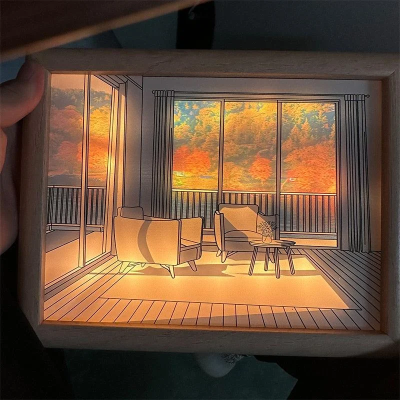 LED Decorative Light Painting Bedside Picture -  - #tag1#