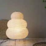 LED Desk Lamp Kimora Rice Paper 60x40cm tag1