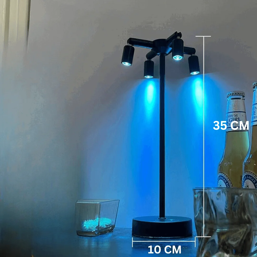 LED Desk Lamp - Touch Dimming - Charging - Atmosphere Decoration - Small Night Lights -  - #tag1#