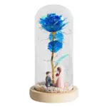 LED Enchanted Galaxy Rose Eternal 24K Gold Foil Flower For Christmas Valentine s Day Gift tag1
