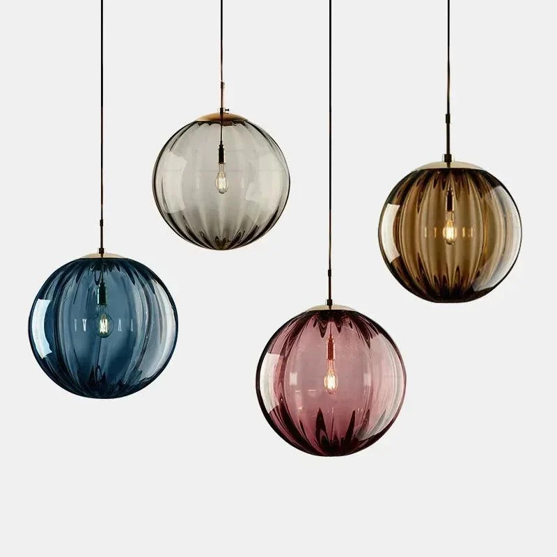 LED Hanging Lamp - Lumina - Norwegian Glass Ball - Stylish Kitchen Lighting -  - #tag1#