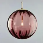 LED Hanging Lamp Lumina Norwegian Glass Ball Stylish Kitchen Lighting tag1
