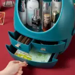 LED Light Makeup Organizer