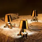 LED Little Golden Man Table Lamp