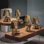 LED Little Golden Man Table Lamp