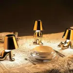 LED Little Golden Man Table Lamp