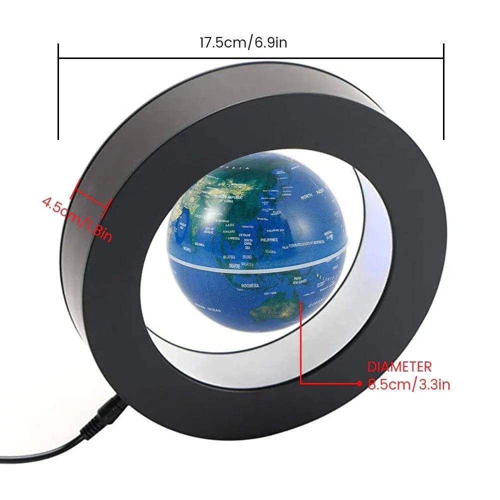 LED Magnetic Floating globe Geography -  - #tag1#