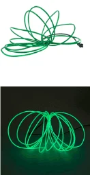 LED Mask Illuminated Glowing Joker Mask For Costume Halloween Rave Cosplay Party Xmas -  - #tag1#