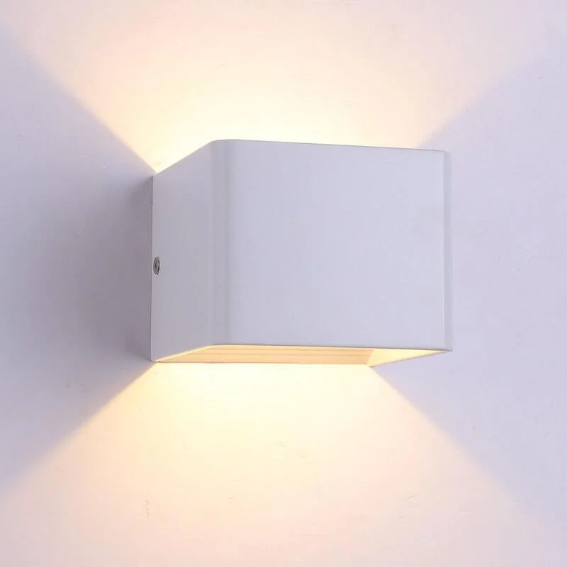 LED Mini Square Wall Lamp Aluminum -  - #tag1#