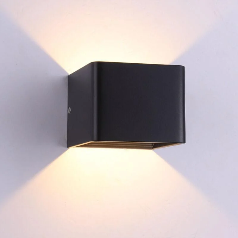 LED Mini Square Wall Lamp Aluminum -  - #tag1#