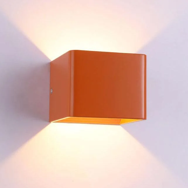 LED Mini Square Wall Lamp Aluminum -  - #tag1#