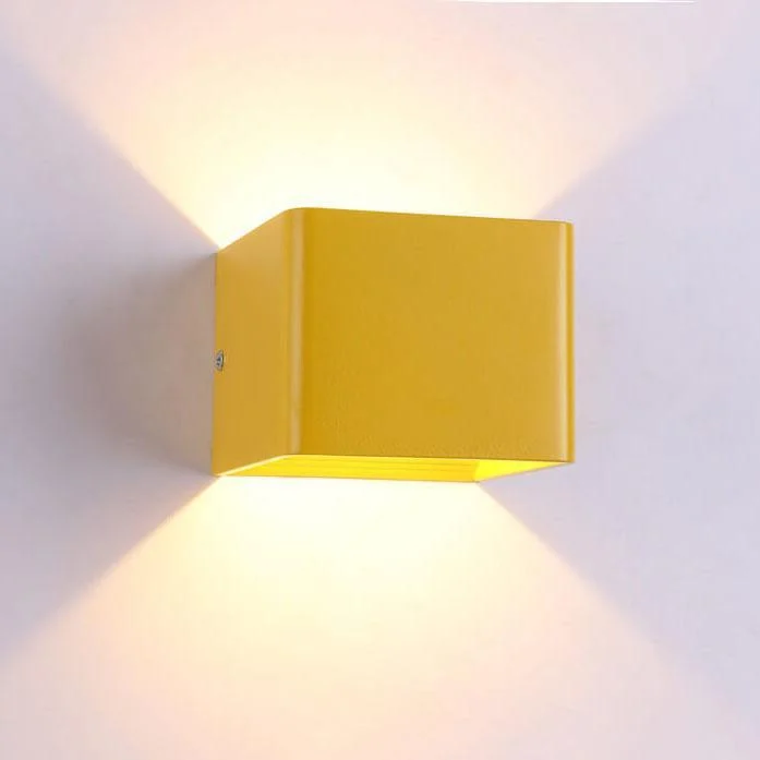 LED Mini Square Wall Lamp Aluminum -  - #tag1#