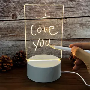 LED Night Erasable Writing Board