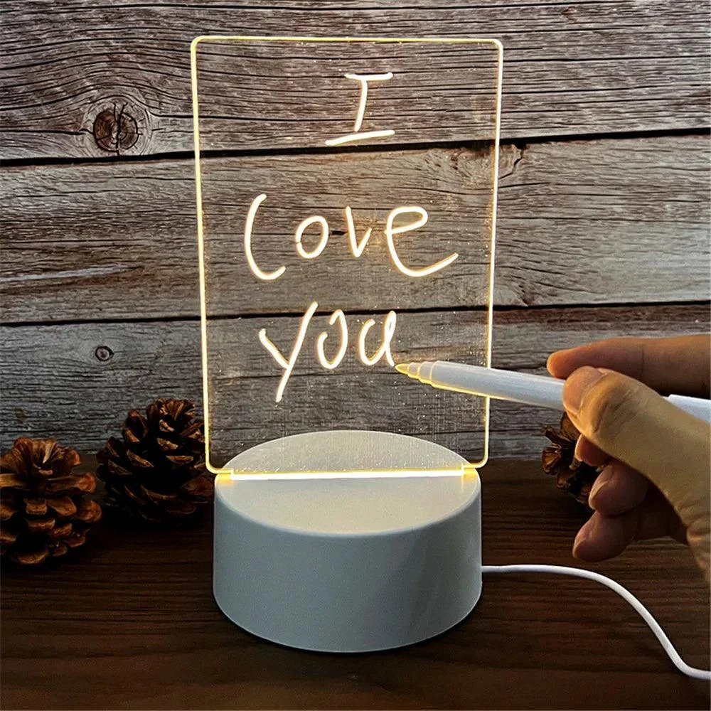 LED Night Erasable Writing Board -  - #tag1#
