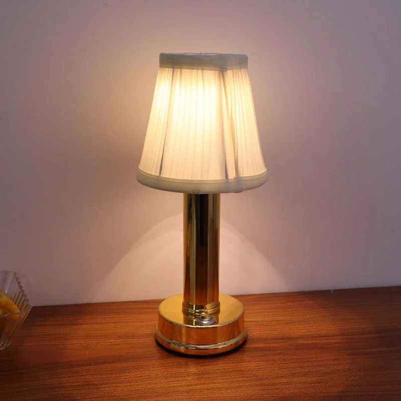 LED Rechargeable Cordless Metal Table Lamp -  - #tag1#