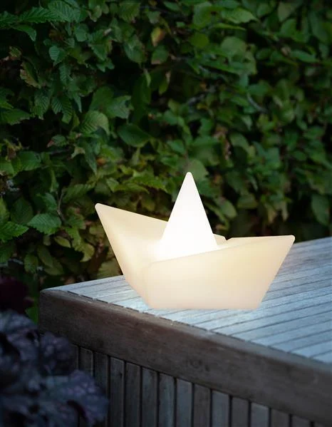 LED Solar Boat Lamp - Lumi - RGBW Lighting - Waterproof Solar Lamp -  - #tag1#