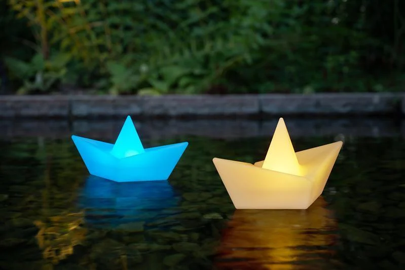 LED Solar Boat Lamp - Lumi - RGBW Lighting - Waterproof Solar Lamp -  - #tag1#