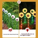 LED Solar Halloween Eyeball Ground Courtyard Decorative Lamp tag1