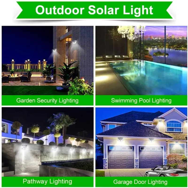 LED Solar Light Outdoor Waterproof tag1