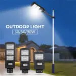 LED Solar Street Light Garden Yard tag1