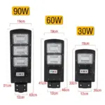 LED Solar Street Light Garden Yard tag1
