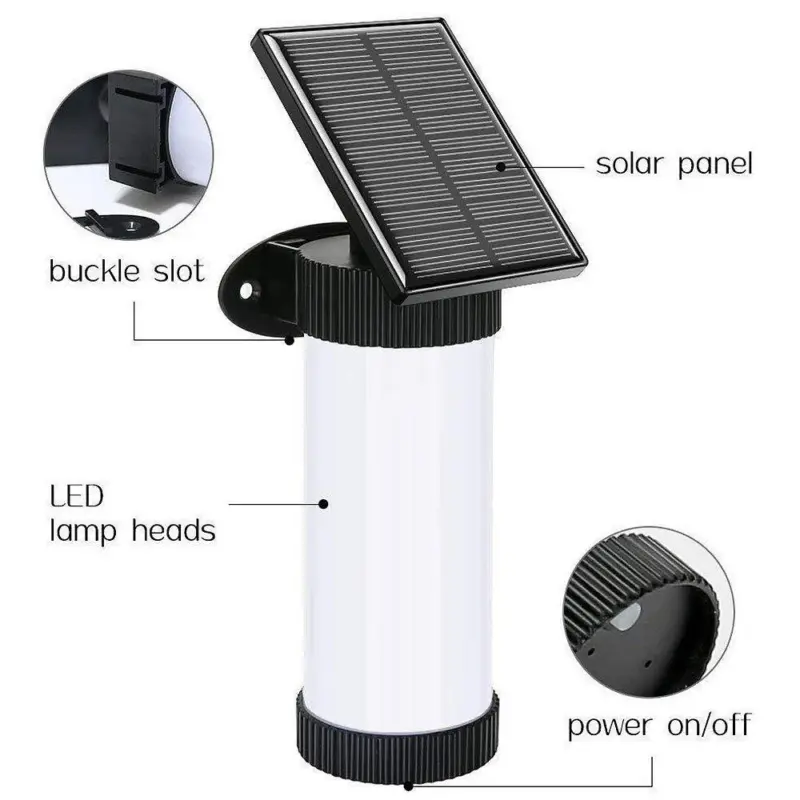 LED Solar Wall Lights tag1