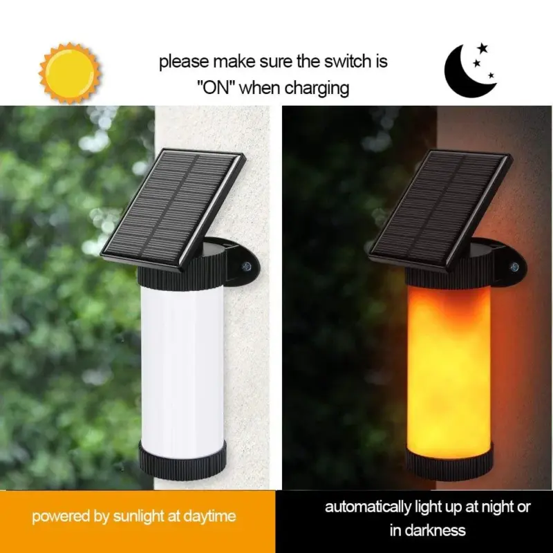 LED Solar Wall Lights tag1