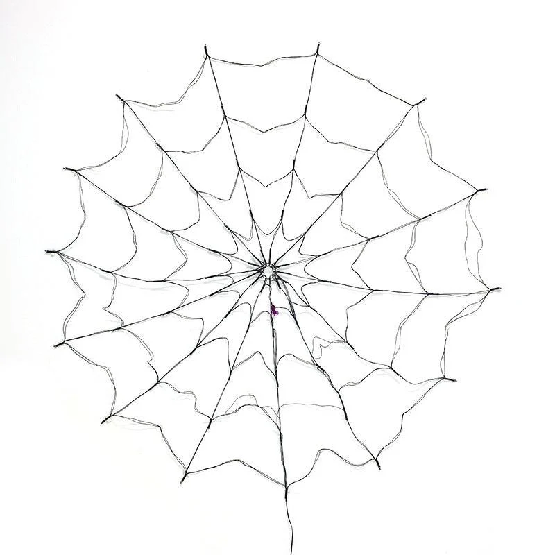 LED Spider Web Lights Halloween Decoration -  - #tag1#