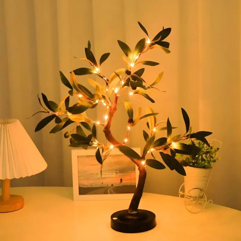 LED Table Lamp SparkleTree Decorative Tree Modern Design tag1