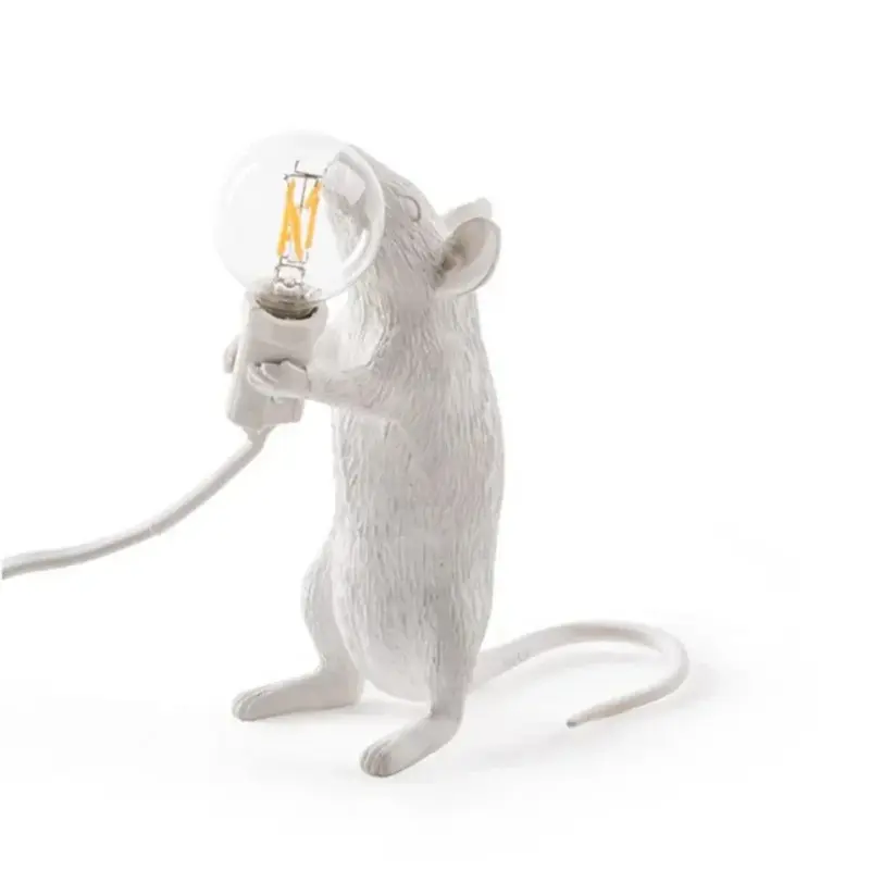LED Table Lamps Modern Resin Animal Design Mice Night Lights Home Decor Desk Lamp tag1