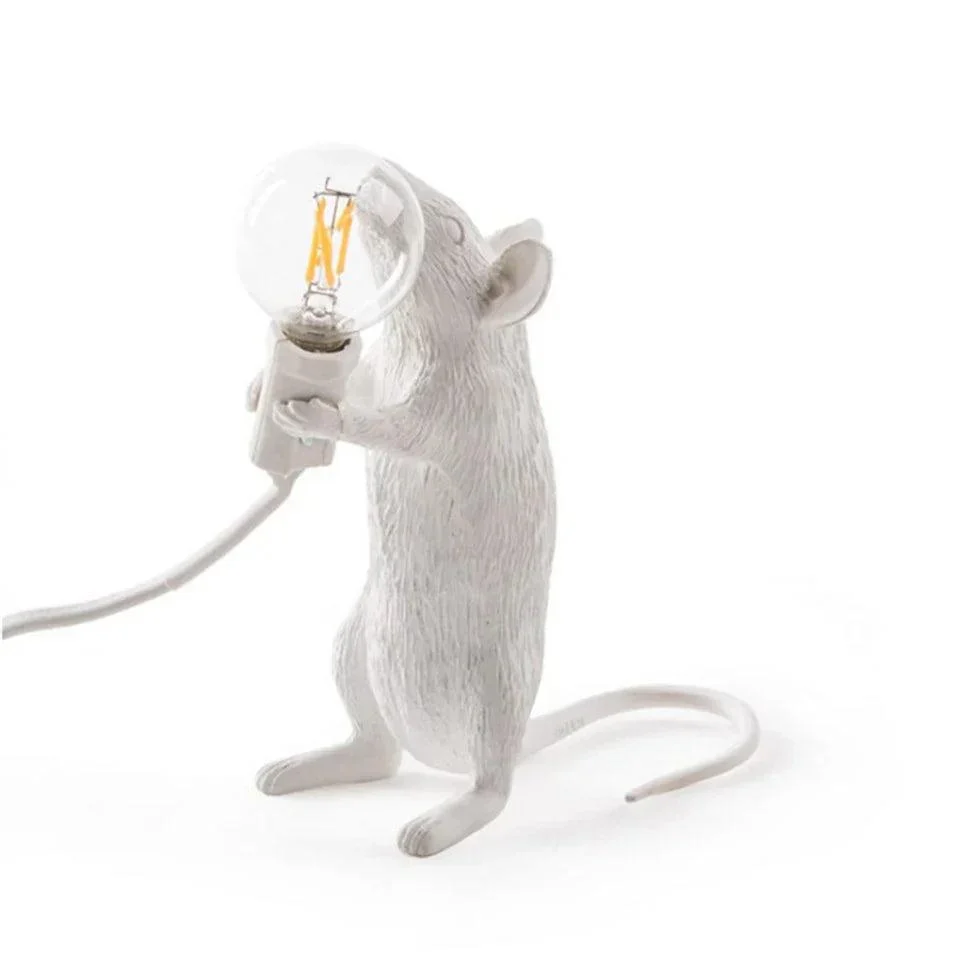 LED Table Lamps - Modern Resin Animal Design - Mice - Night Lights - Home Decor - Desk Lamp -  - #tag1#