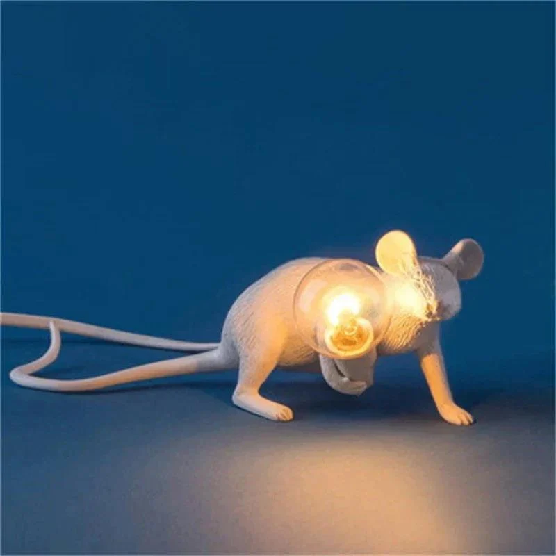 LED Table Lamps - Modern Resin Animal Design - Mice - Night Lights - Home Decor - Desk Lamp -  - #tag1#