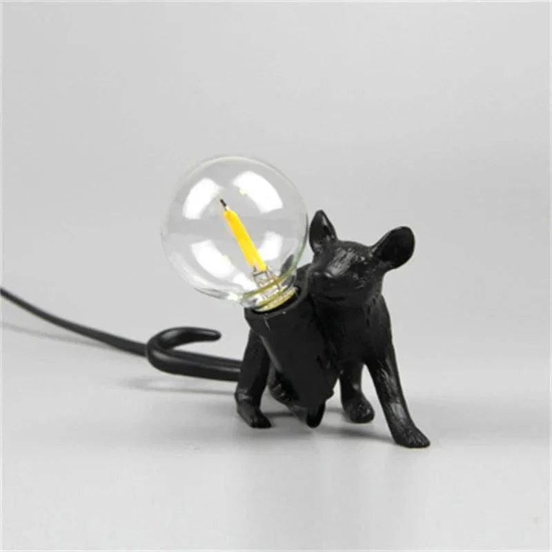 LED Table Lamps - Modern Resin Animal Design - Mice - Night Lights - Home Decor - Desk Lamp -  - #tag1#