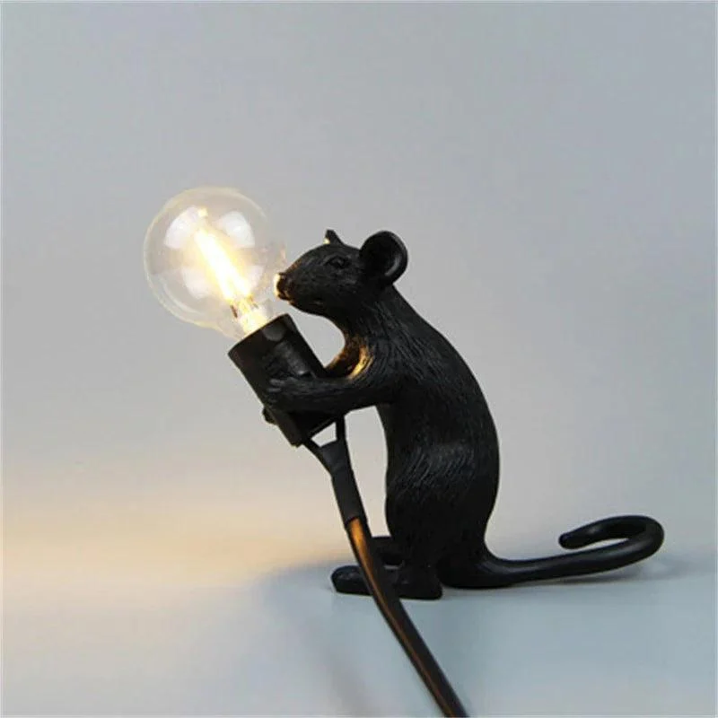 LED Table Lamps - Modern Resin Animal Design - Mice - Night Lights - Home Decor - Desk Lamp -  - #tag1#