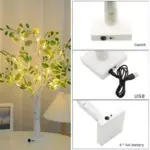 LED Tree Lamp BrightTree Radiant Lighting Home Decoration tag1