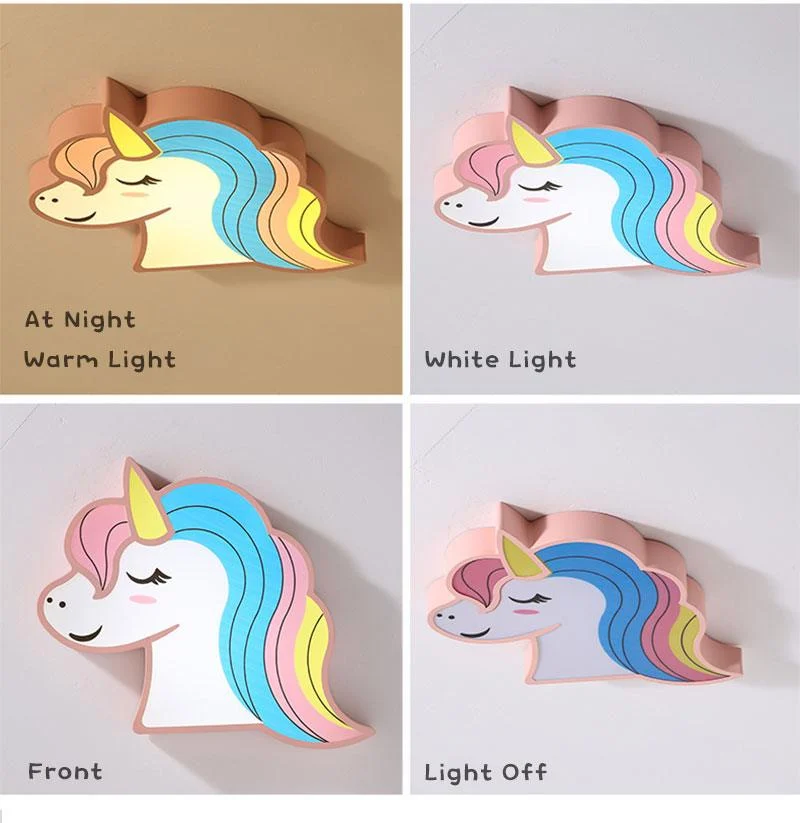 LED Unicorn Kids Room Light -  - #tag1#