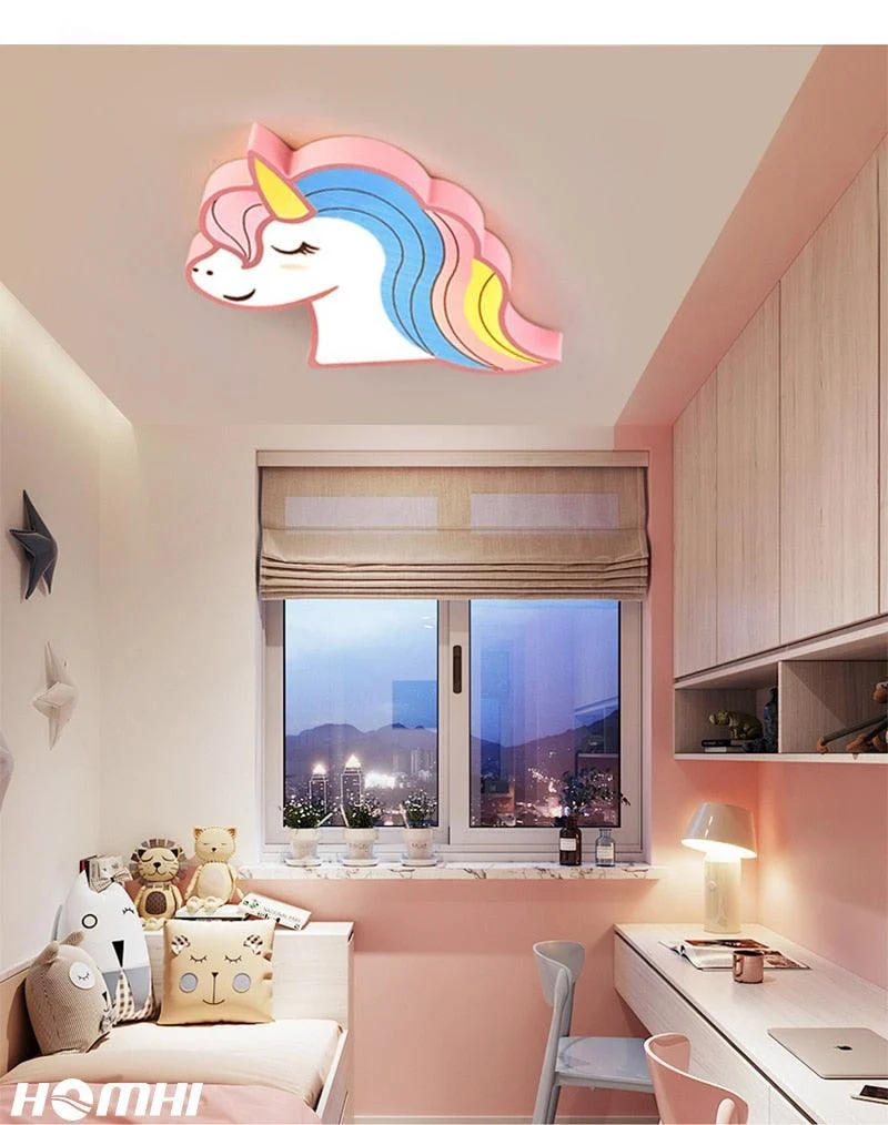 LED Unicorn Kids Room Light -  - #tag1#