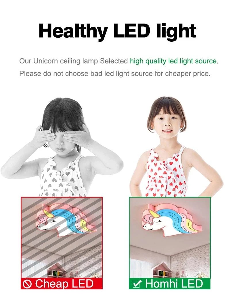 LED Unicorn Kids Room Light -  - #tag1#