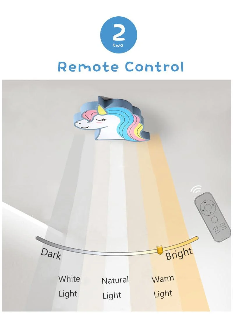LED Unicorn Kids Room Light -  - #tag1#