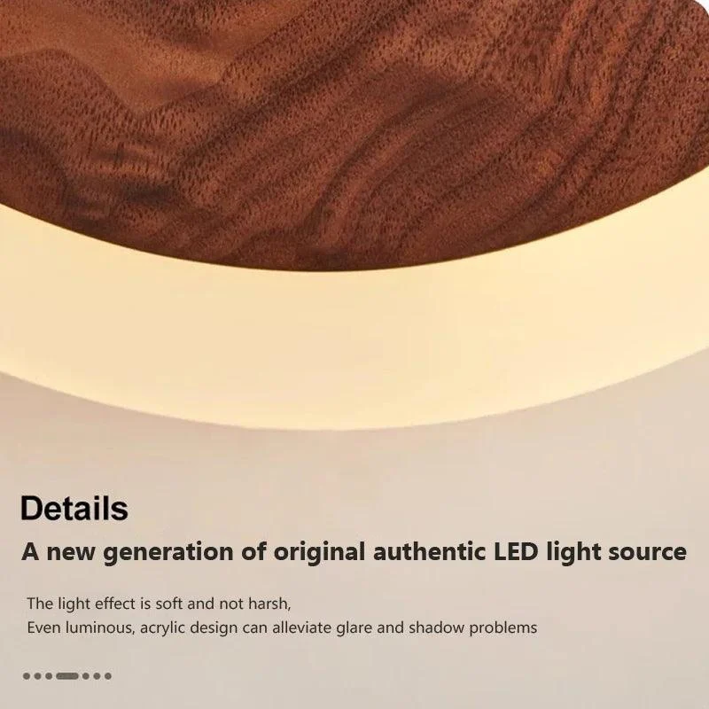 LED Wall Lamp - Wall Lamp - Wood & Acrylic - Scandinavian design -  - #tag1#