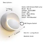 LED Wall Lamp 360 tag1