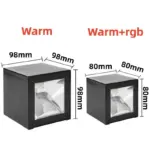 LED Wall Lamp Solar Light Sunlight Sensor IP65 Waterproof tag1