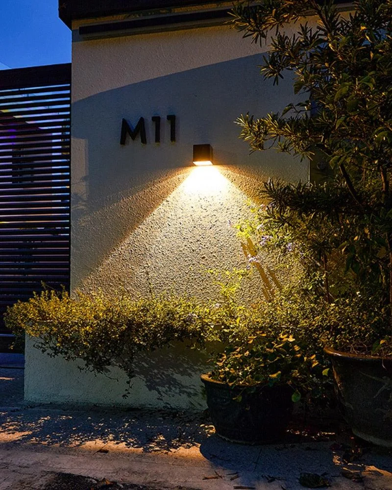 LED Wall Lamp Solar Light Sunlight Sensor IP65 Waterproof -  - #tag1#