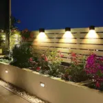 LED Wall Lamp Solar Light Sunlight Sensor IP65 Waterproof tag1