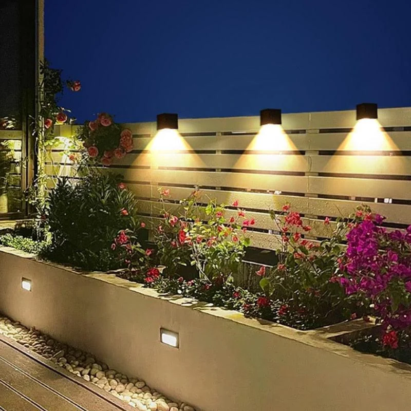 LED Wall Lamp Solar Light Sunlight Sensor IP65 Waterproof -  - #tag1#