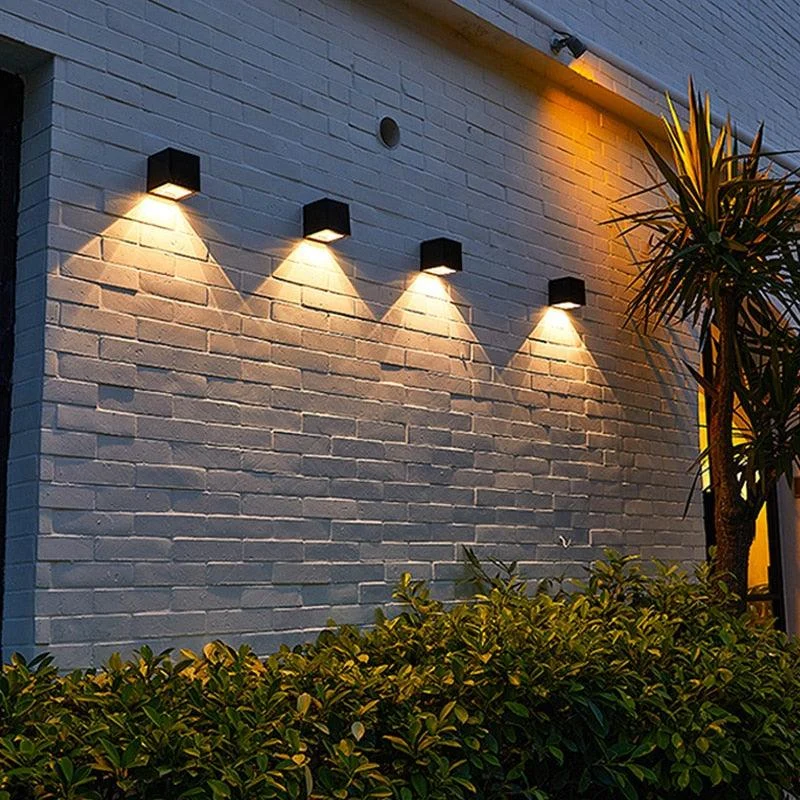 LED Wall Lamp Solar Light Sunlight Sensor IP65 Waterproof -  - #tag1#