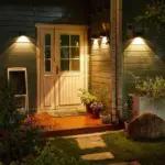 LED Wall Lamp Solar Light Sunlight Sensor IP65 Waterproof tag1