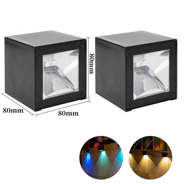 LED Wall Lamp Solar Light Sunlight Sensor IP65 Waterproof -  - #tag1#